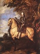 DYCK, Sir Anthony Van Charles I on Horseback fg Germany oil painting reproduction